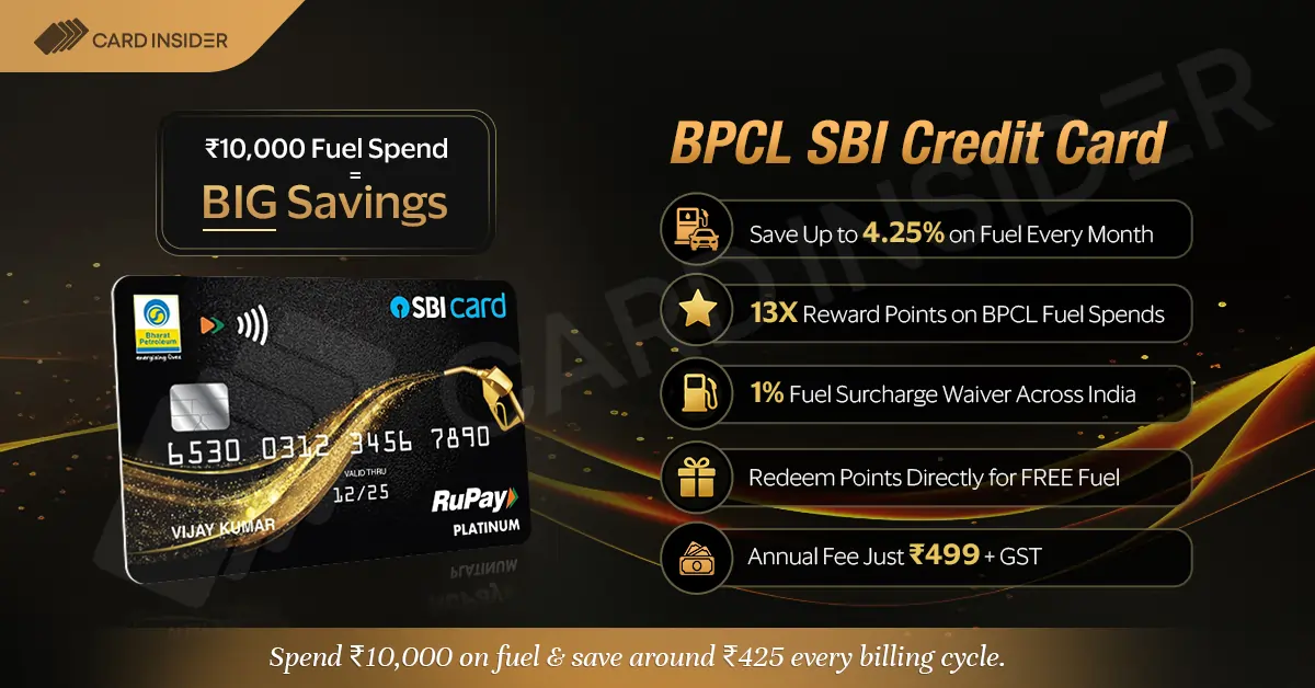 BPCL SBI Card Features