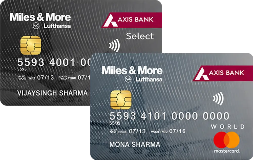 Axis Bank Miles & More Credit Cards