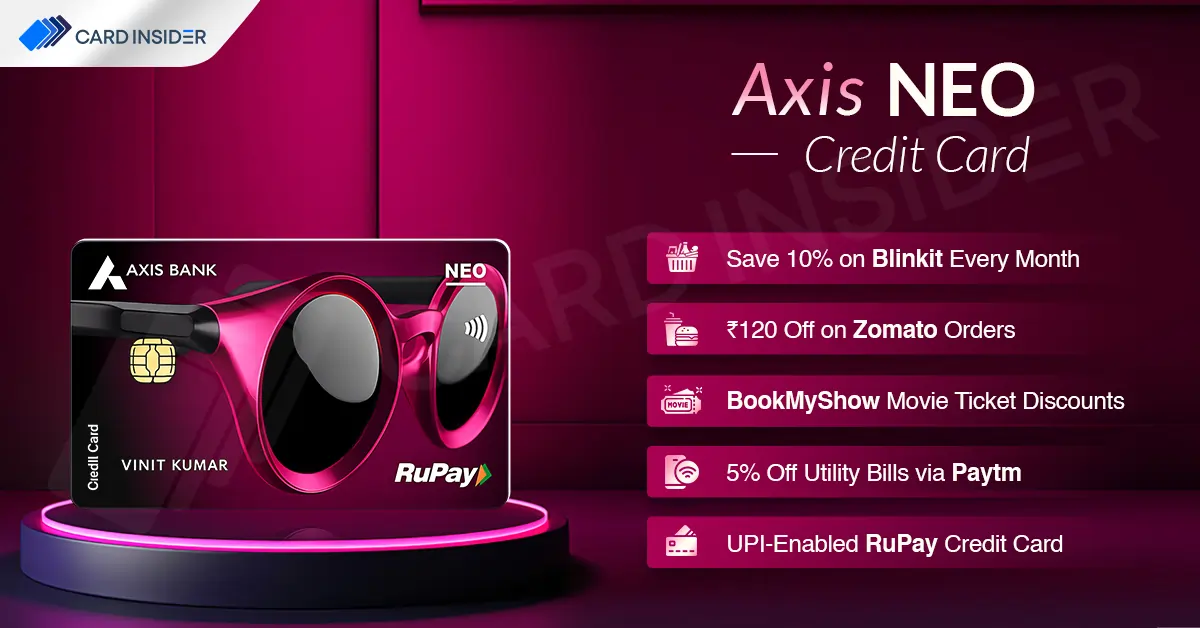 Axis Bank Neo Credit Card Features