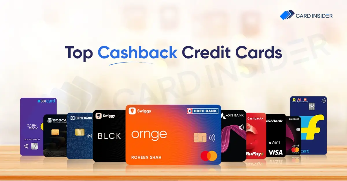 Top Cashback Credit Cards
