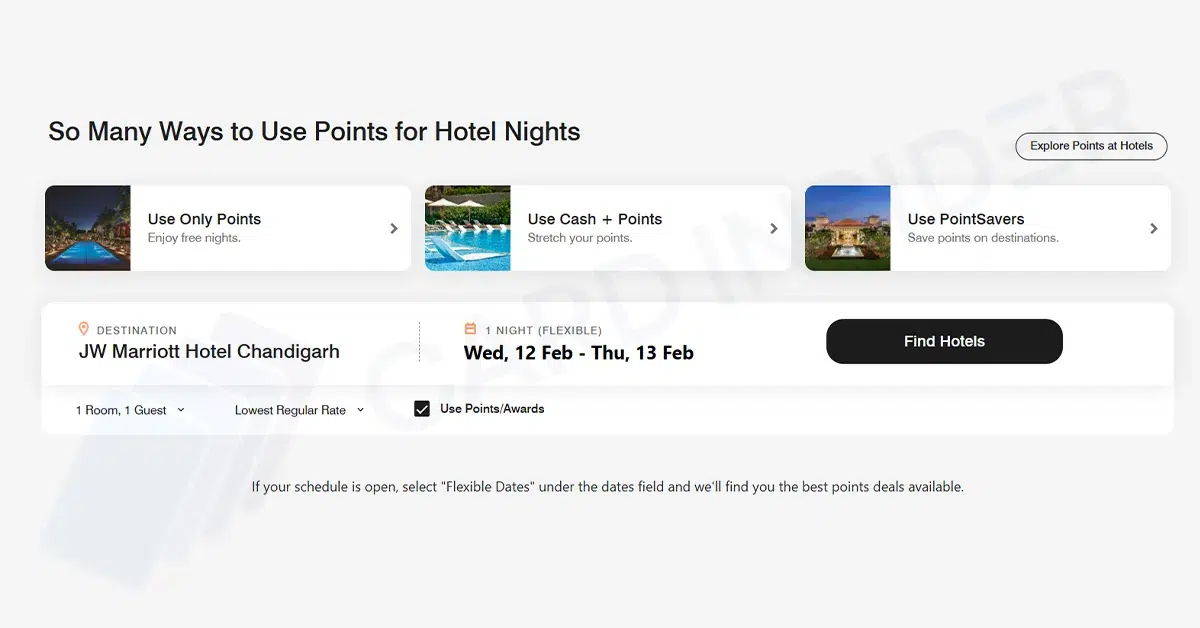 Use Points For Hotel Nights