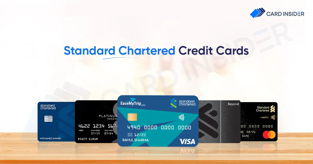 Top Standard Chartered Credit Cards