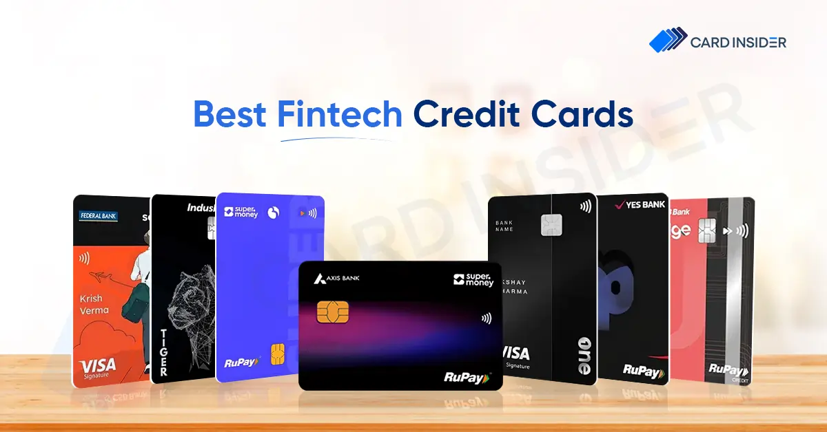 Top Fintech Credit Cards In India