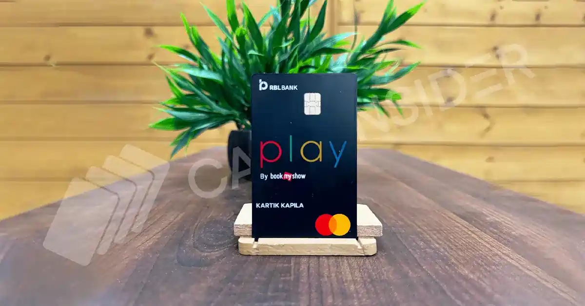 Original BookMyShow RBL Bank Play Credit Card Image BookMyShow RBL Play Credit Card