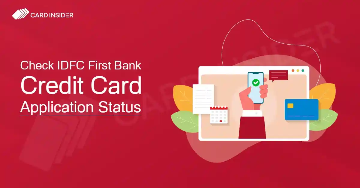 IDFC First Bank Credit Card Application Status IDFC Credit Card Application