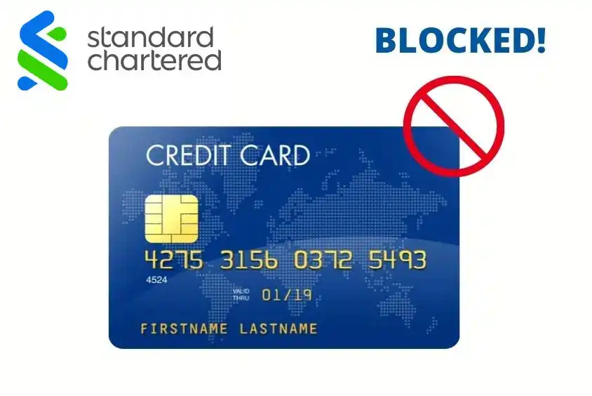 Standard Chartered Credit Card - How To Block & Apply Replacement Standard Chartered Bank Block & Apply