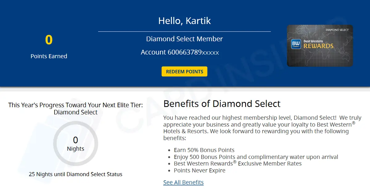 Best Western Rewards Status Match - Get Free Elite Status Through December 2027 Best Western Rewards Status